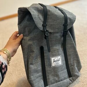 Herschel Supply Company Black and Gray Backpack